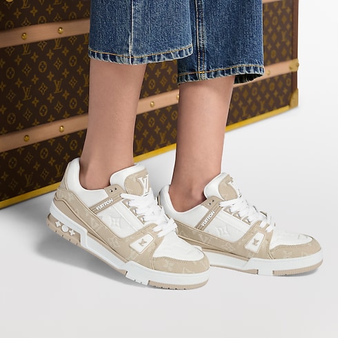 Giày Thể Thao LV Trainer in Đồ Nữ's Giày Giày thể thao collections by Louis Vuitton (Thu phóng sản phẩm)