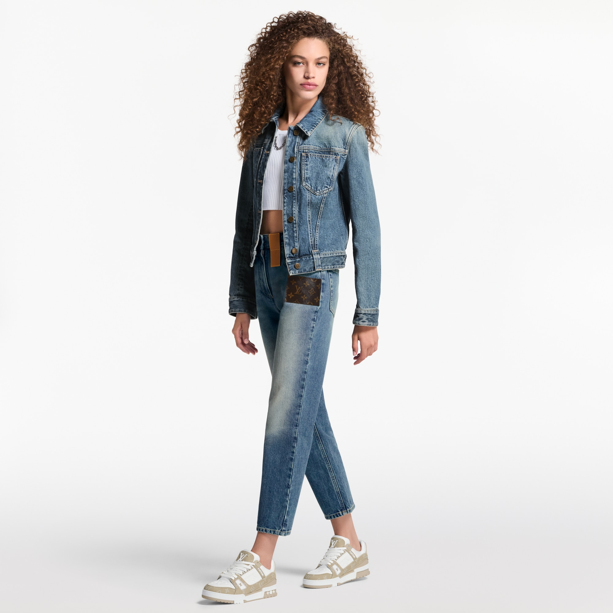 Giày Thể Thao LV Trainer  in Đồ Nữ