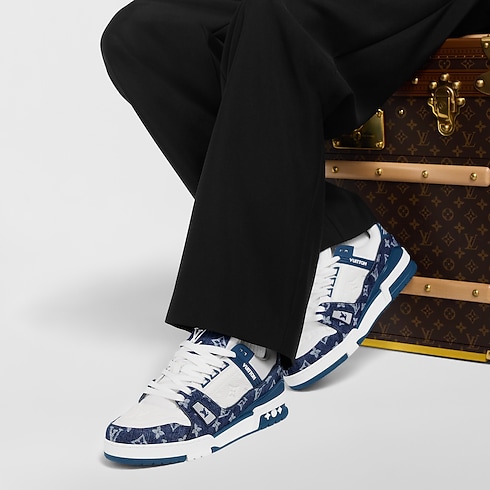 Giày Thể Thao LV Trainer in Đồ Nam's Giày Giày thể thao collections by Louis Vuitton (Thu phóng sản phẩm)