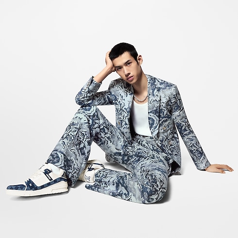 Giày Thể Thao LV Trainer in Đồ Nam's Giày Giày thể thao collections by Louis Vuitton (Thu phóng sản phẩm)