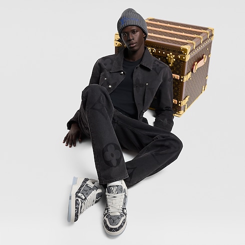 Giày Thể Thao LV Trainer in Đồ Nam's Giày Giày thể thao collections by Louis Vuitton (Thu phóng sản phẩm)