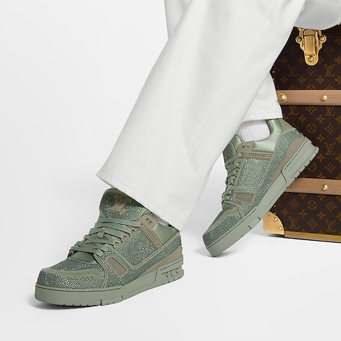 Giày Thể Thao LV Trainer in Đồ Nam's Giày Giày thể thao collections by Louis Vuitton (Thu phóng sản phẩm)