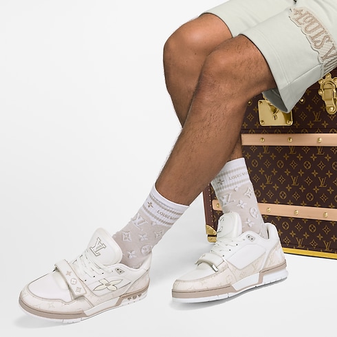 Giày Thể Thao LV Trainer in Đồ Nam's Giày Giày thể thao collections by Louis Vuitton (Thu phóng sản phẩm)