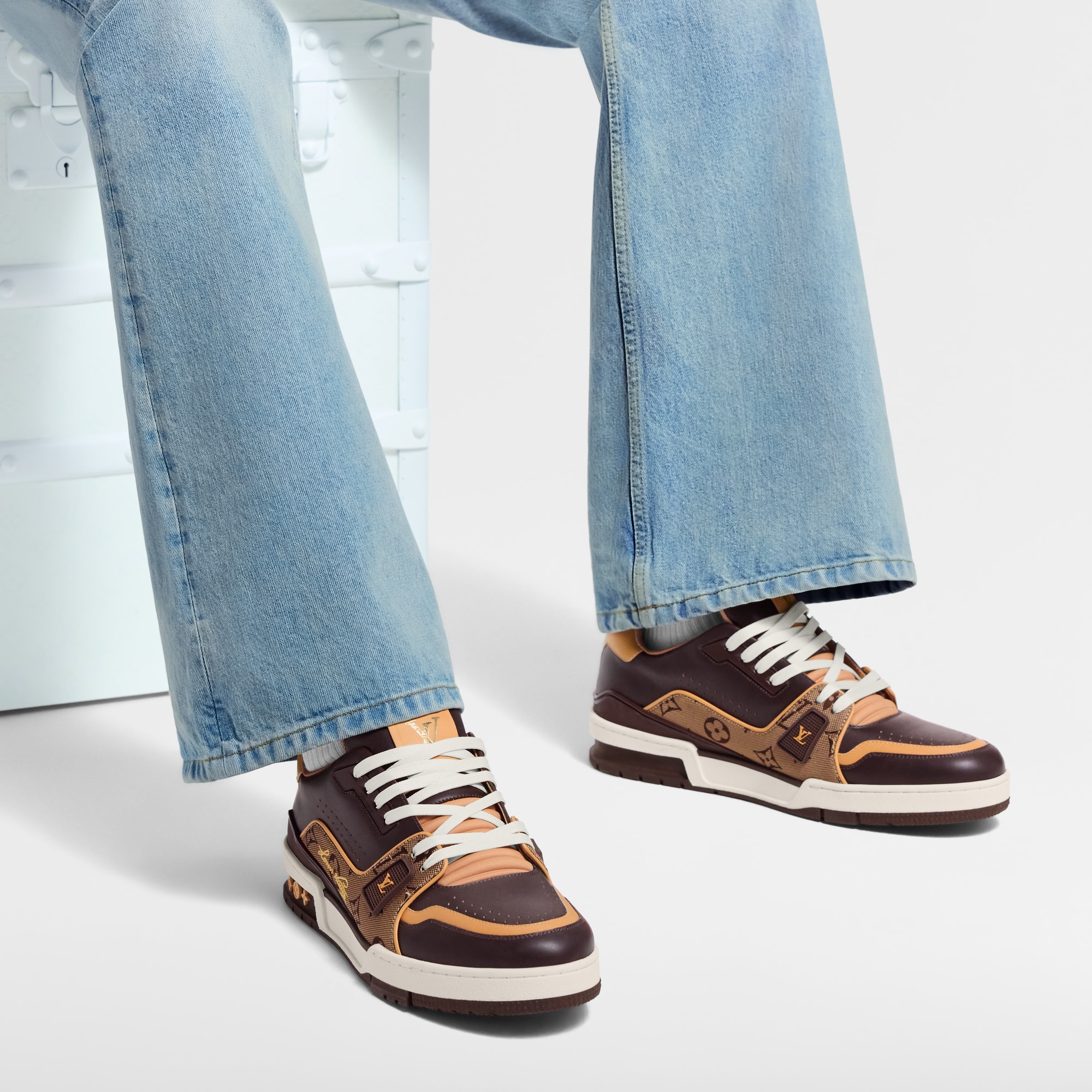 Giày Thể Thao LV Trainer  in Đồ Nam