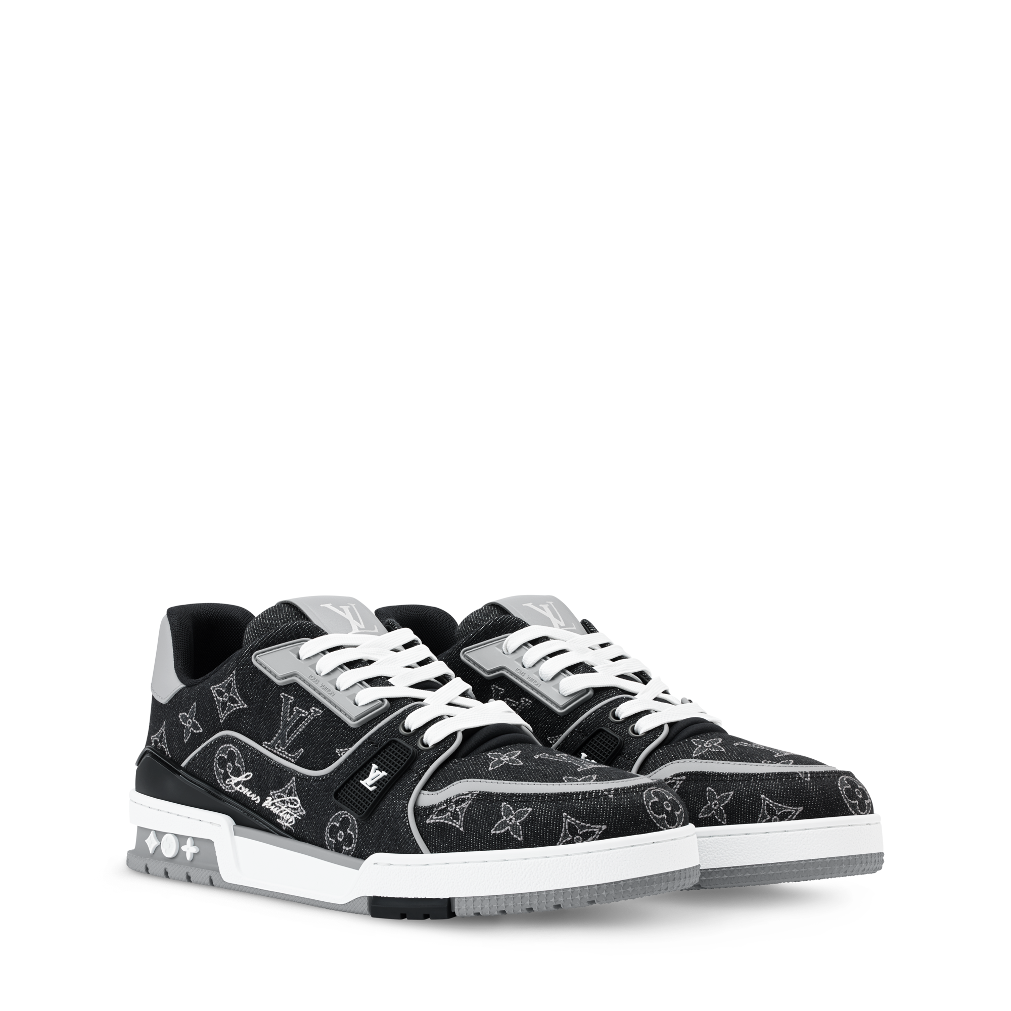 Đen/xanh denim