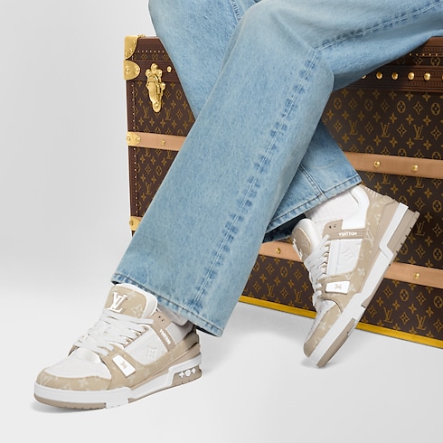Giày Thể Thao LV Trainer in Đồ Nam's Giày Giày thể thao collections by Louis Vuitton (Thu phóng sản phẩm)