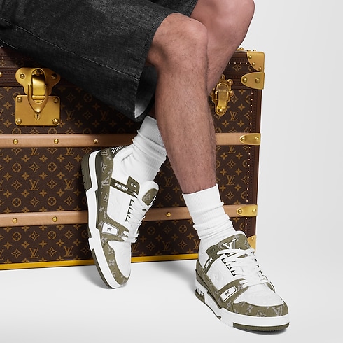 Giày Thể Thao LV Trainer in Đồ Nam's Giày Giày thể thao collections by Louis Vuitton (Thu phóng sản phẩm)