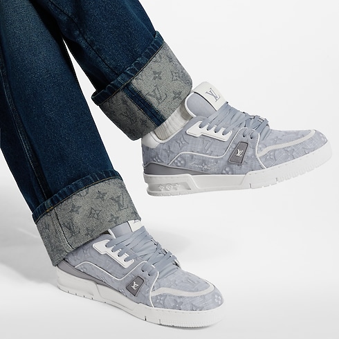 Giày Thể Thao LV Trainer in Đồ Nam's Giày Giày thể thao collections by Louis Vuitton (Thu phóng sản phẩm)