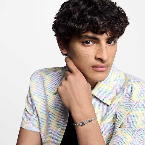 Vòng Tay LV Vers . in Đồ Nam's Trang sức thời trang Vòng tay collections by Louis Vuitton (Thu phóng sản phẩm)