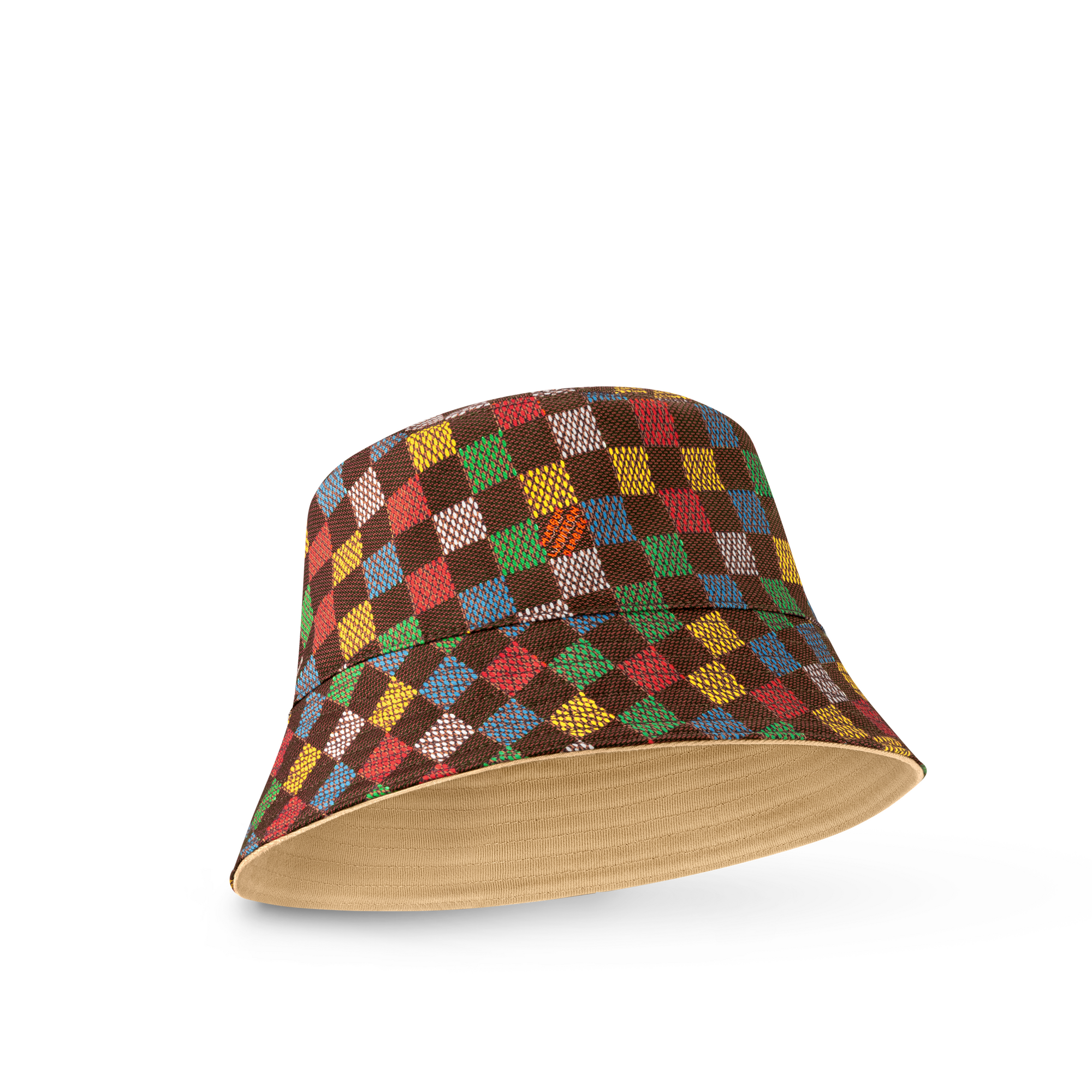 Mũ Hai Mặt LV Vers Damier Bucket . in Đồ Nam
