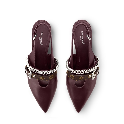 Giày Cao Gót LV Vibe Slingback in Đồ Nữ's Giày Giày cao gót collections by Louis Vuitton (Thu phóng sản phẩm)
