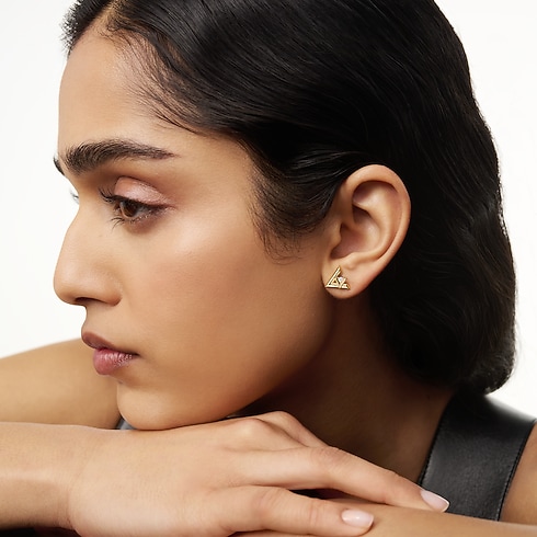 Khuyên Tai LV Volt One - Một Chiếc in Trang sức's Danh mục sản phẩm Tất cả Trang sức collections by Louis Vuitton (Thu phóng sản phẩm)