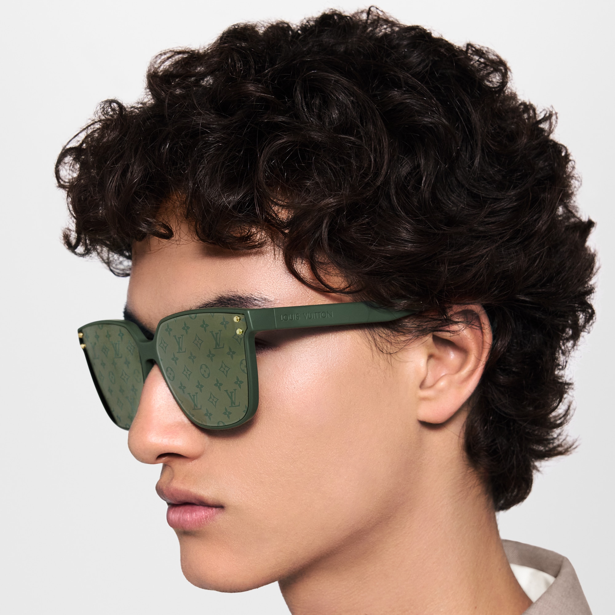 Mắt Kính Dáng Vuông LV Waimea - Bản To . in Đồ Nam