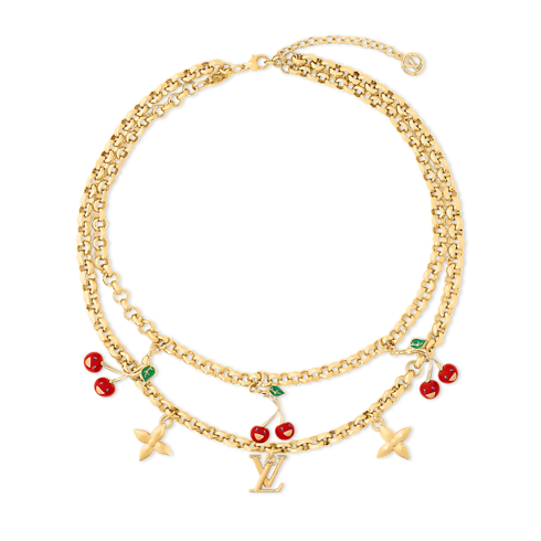 Vòng Cổ Cerise LV x TM . in Đồ Nữ's Trang sức thời trang Vòng cổ và Mặt dây chuyền collections by Louis Vuitton (Thu phóng sản phẩm)