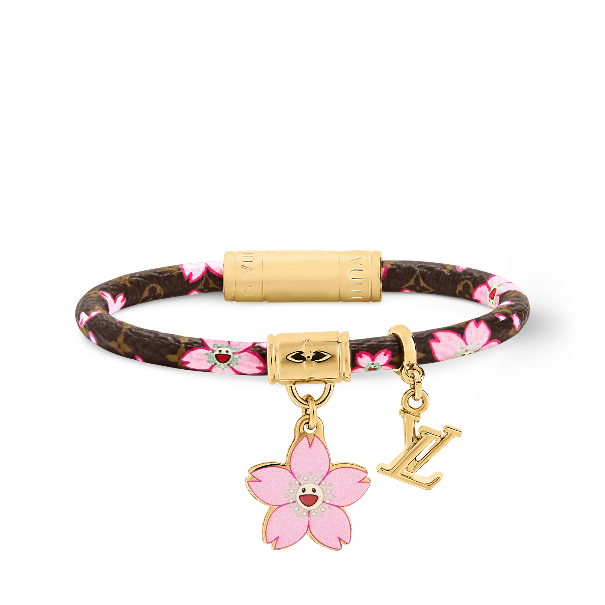 Vòng Tay Cherry Blossom LV x TM Các loại da khác in Đồ Nữ