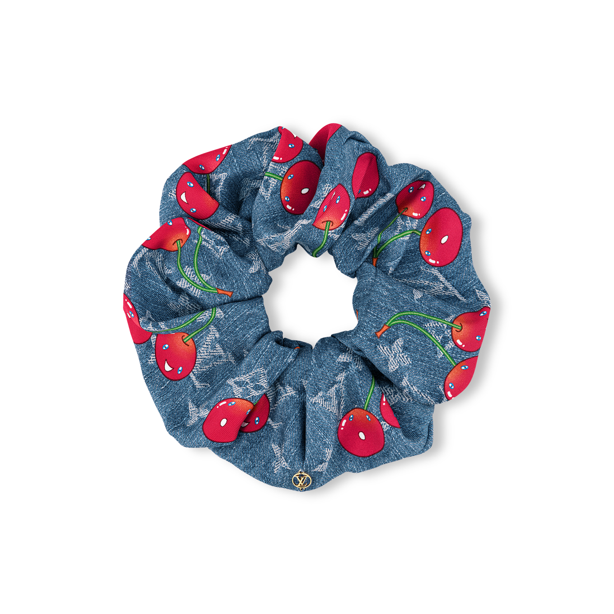 Dây Buộc Tóc Denim Cerise LV x TM . in Đồ Nữ