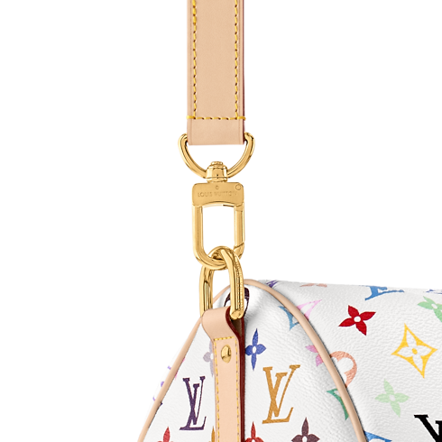 Túi Keepall Bandoulière 45 LV x TM closeup view