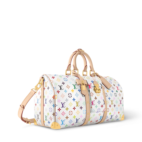 Túi Keepall Bandoulière 45 LV x TM side view