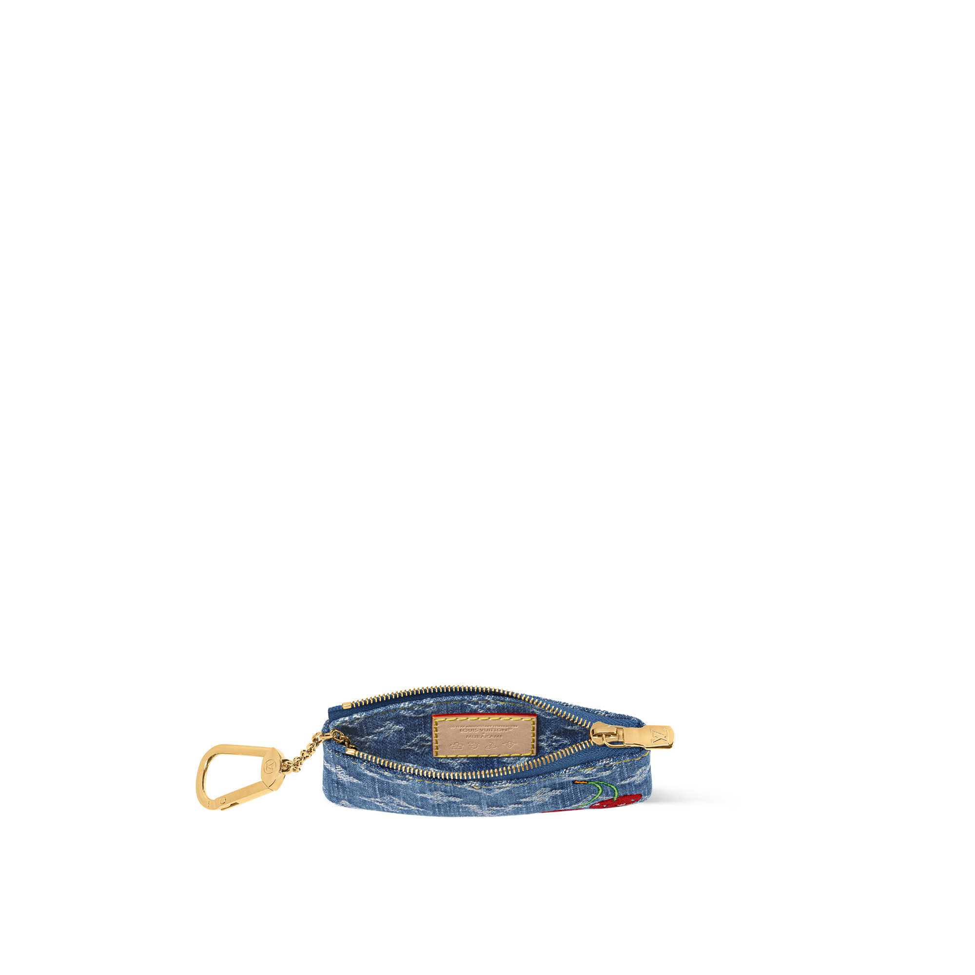 Ví Key Pouch LV x TM Monogram Denim in Đồ Nữ