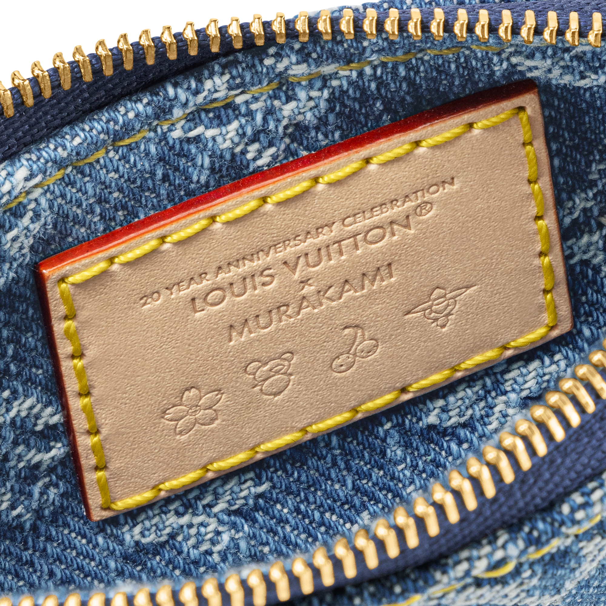 Ví Key Pouch LV x TM Monogram Denim in Đồ Nữ