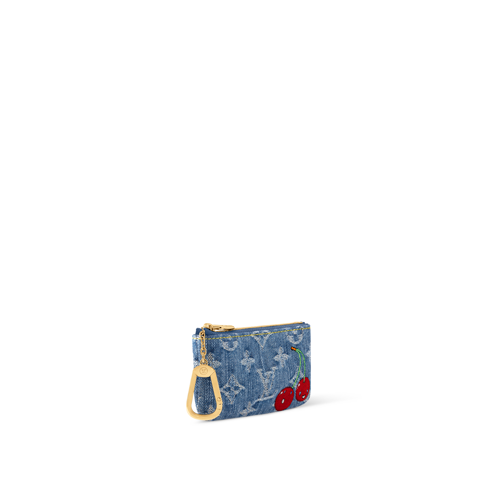 Ví Key Pouch LV x TM Monogram Denim in Đồ Nữ