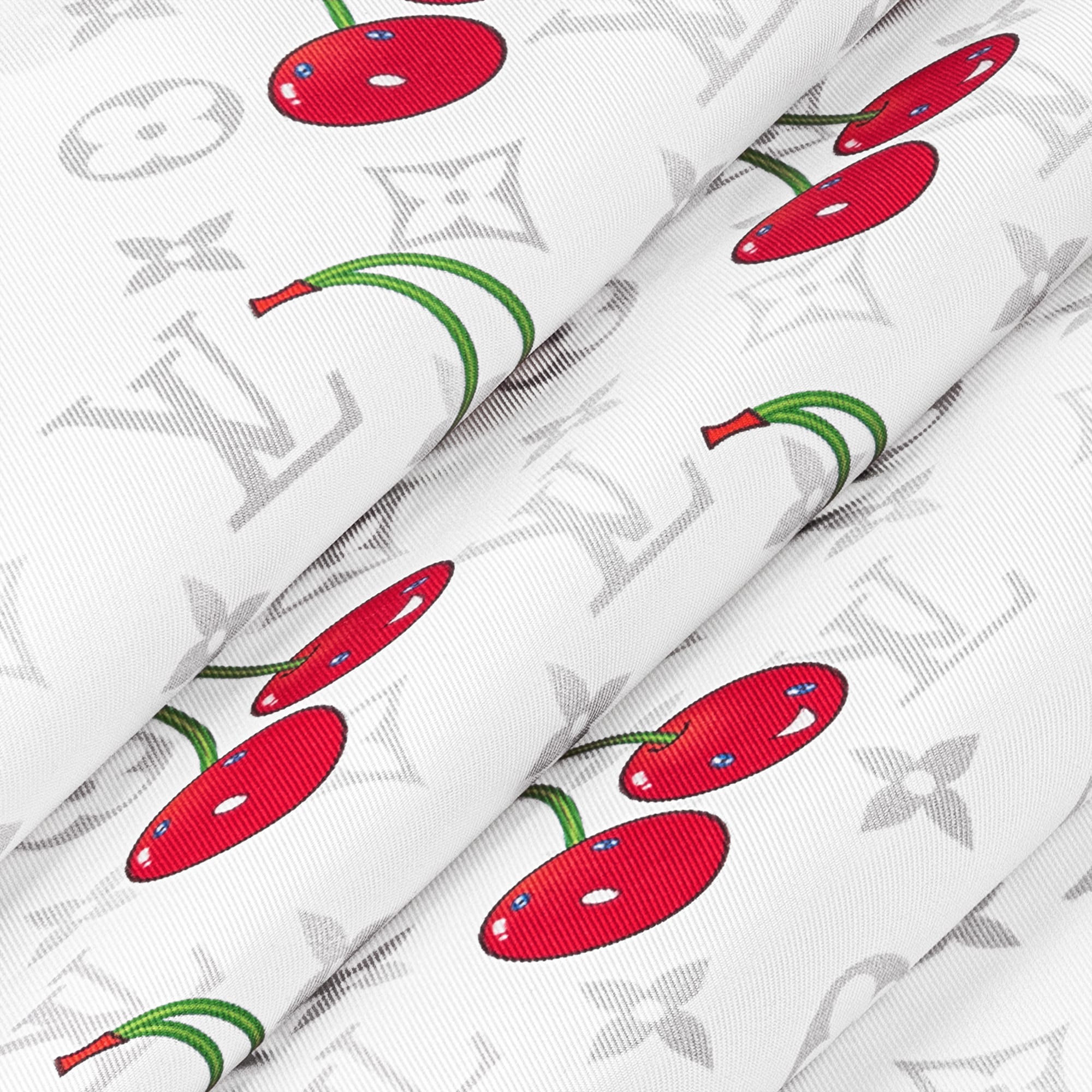 Khăn Lụa Vuông Monogram Cerise 90 LV x TM . in Đồ Nữ