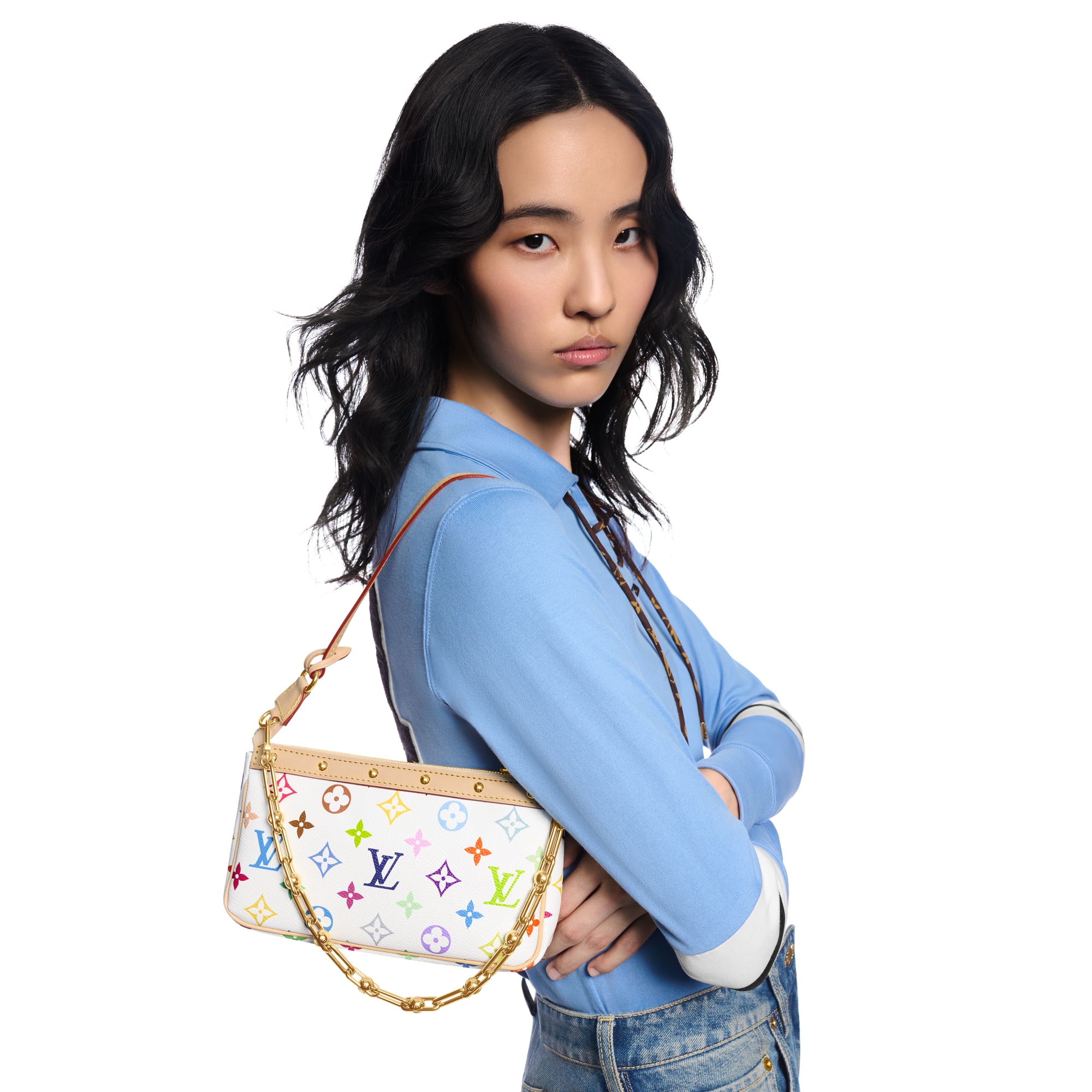 Túi Pochette Accessoires LV x TM Các loại Monogram Canvas khác in Đồ Nữ