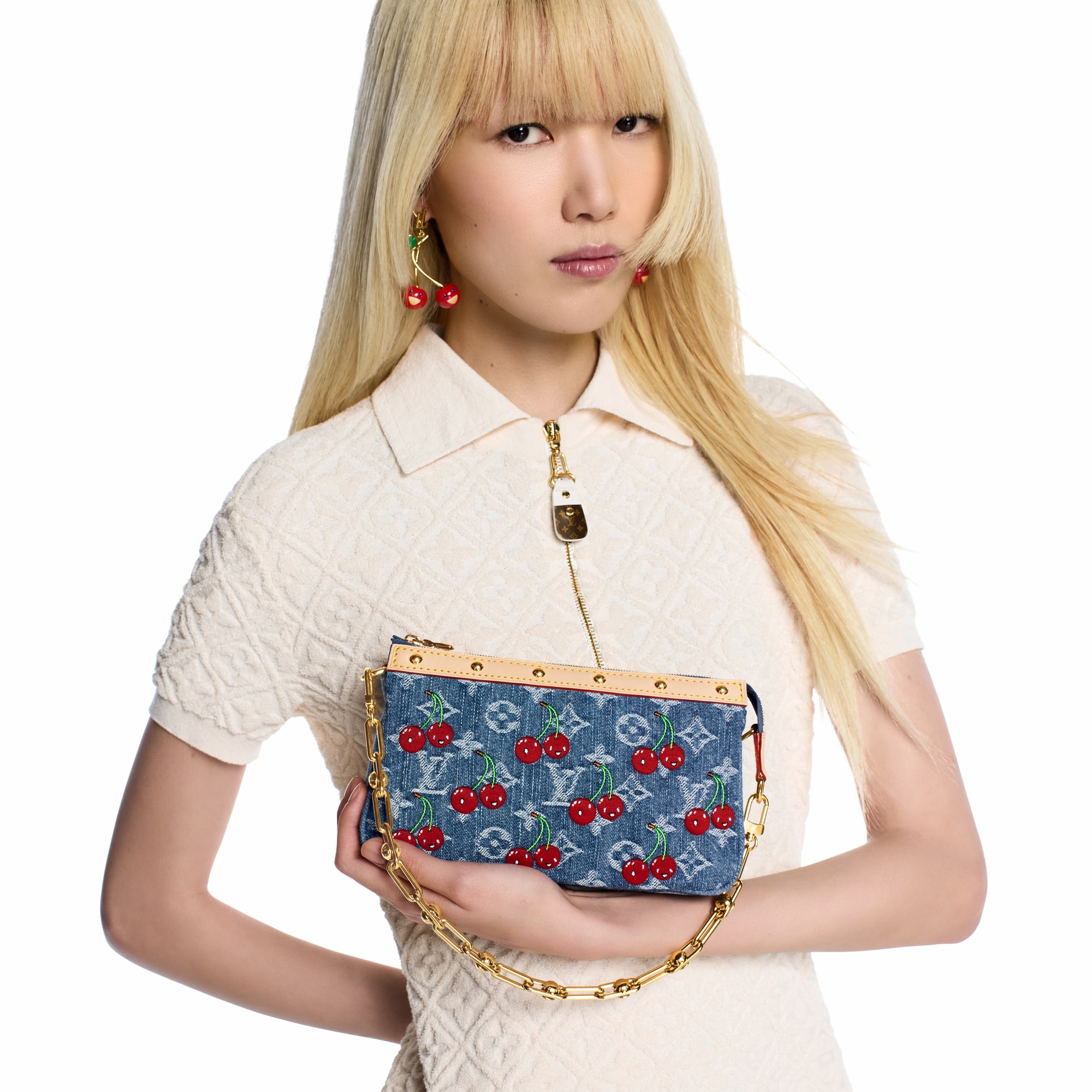 Túi Pochette Accessoires LV x TM Monogram Denim in Đồ Nữ
