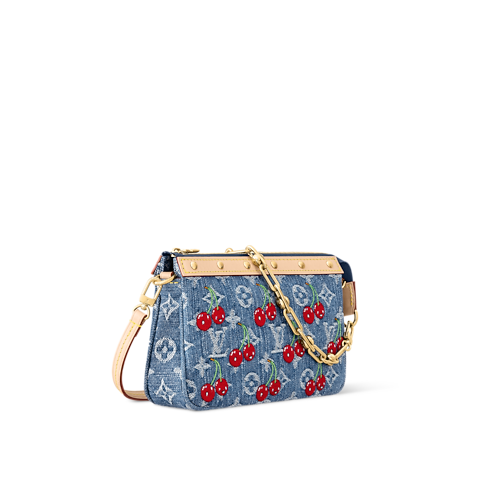 Túi Pochette Accessoires LV x TM Monogram Denim in Đồ Nữ's Túi ví đa năng và Phụ kiện bằng da Mới nhất collections by Louis Vuitton (Thu phóng sản phẩm)