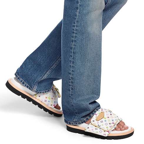 Dép Pool Pillow Flat Comfort Mule LV x TM in Đồ Nữ's Giày Dép collections by Louis Vuitton (Thu phóng sản phẩm)