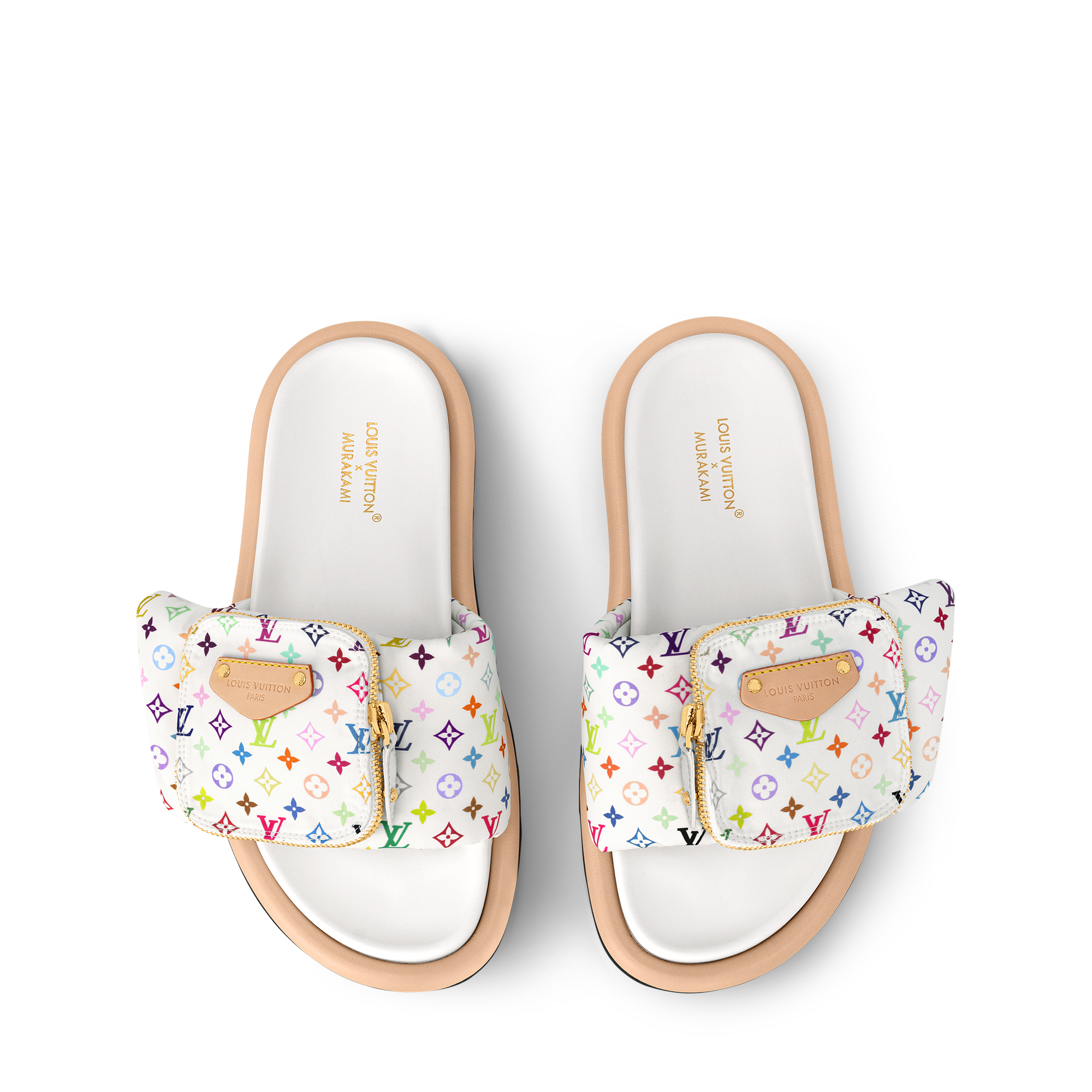 Dép Pool Pillow Flat Comfort Mule LV x TM  in Đồ Nữ