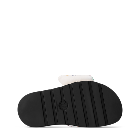 Dép Pool Pillow Flat Comfort Mule LV x TM in Đồ Nữ's Giày Dép collections by Louis Vuitton (Thu phóng sản phẩm)