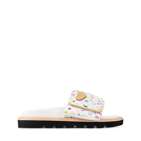 Dép Pool Pillow Flat Comfort Mule LV x TM in Đồ Nữ's Giày Dép collections by Louis Vuitton (Thu phóng sản phẩm)