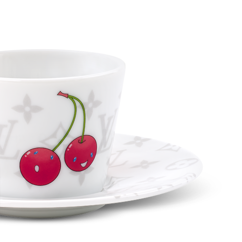 Bộ Tách Cà Phê Và Đĩa Lót LV x TM - 2 Bộ Monogram Cerises in Rương, Phụ kiện du lịch và Trang trí nội thất's Trang trí nội thất và Nghệ thuật không gian phòng ăn Nghệ thuật không gian phòng ăn collections by Louis Vuitton (Thu phóng sản phẩm)