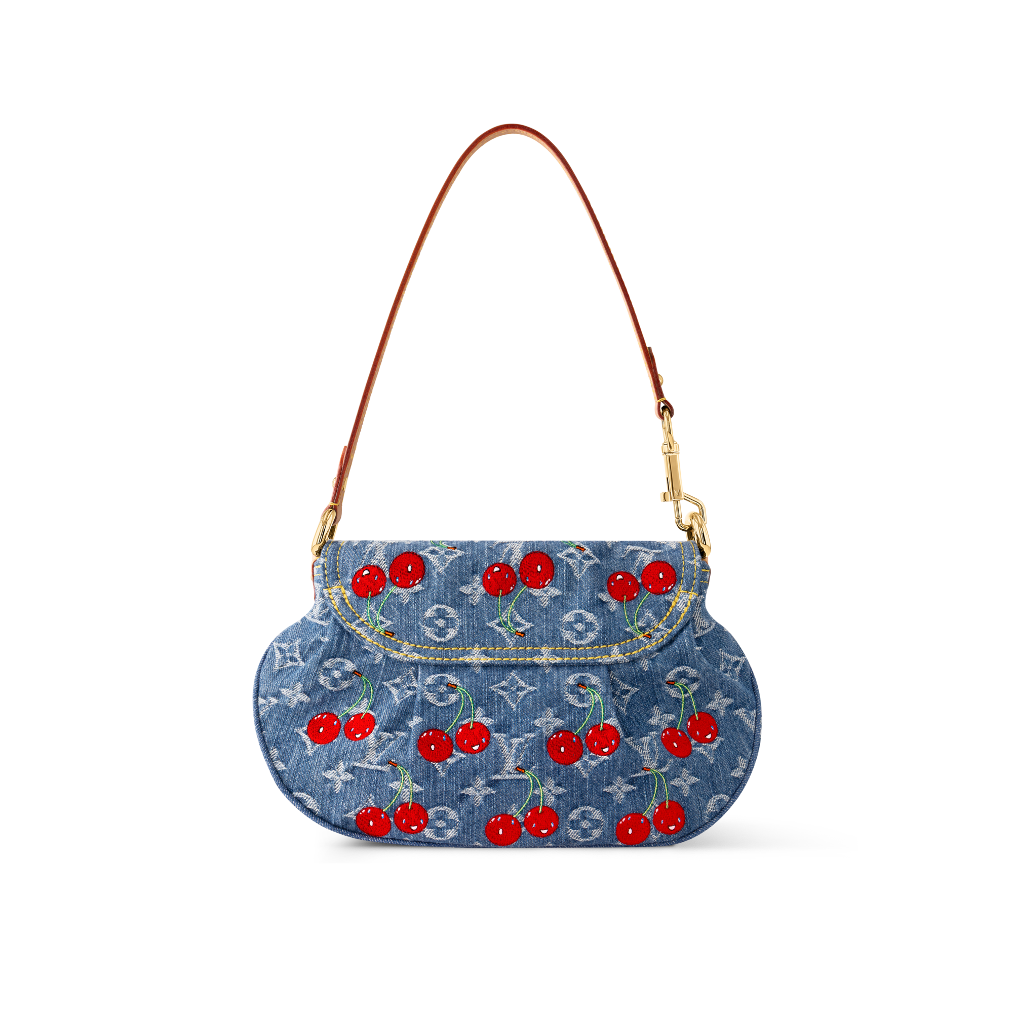 Túi Sunset LV x TM Monogram Denim in Túi và Phụ kiện bằng da