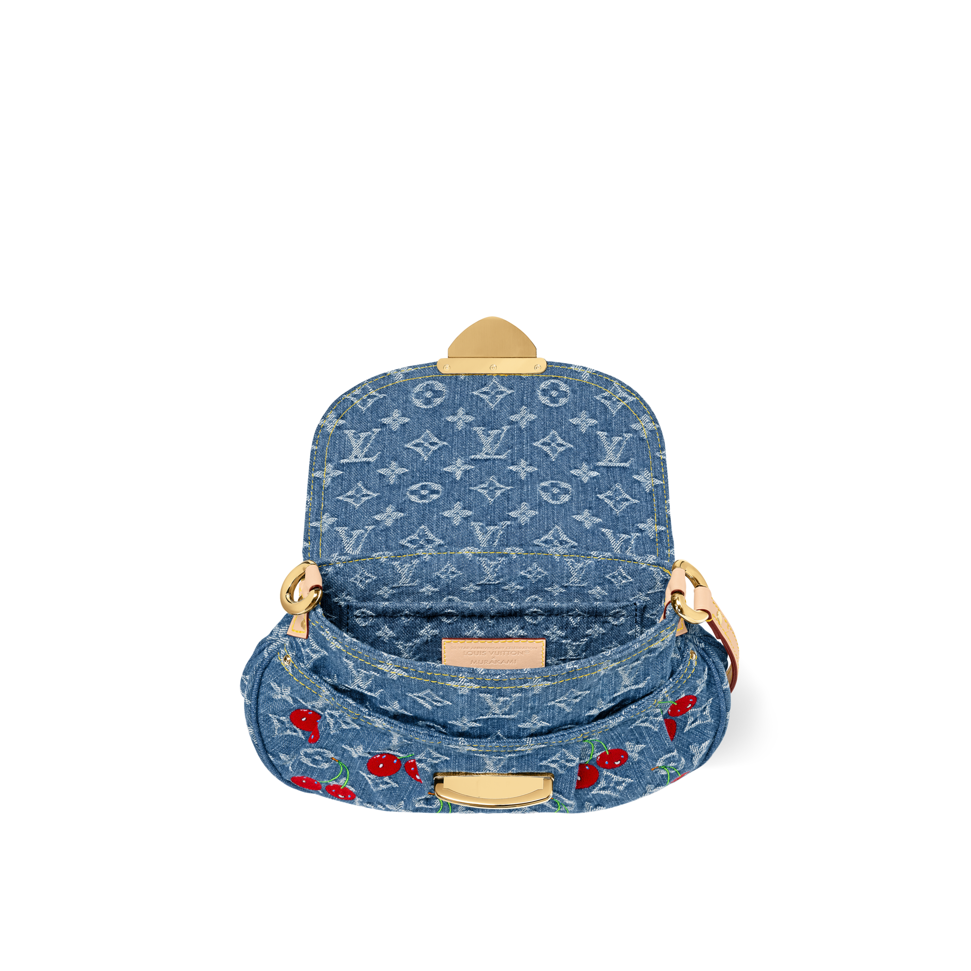Túi Sunset LV x TM Monogram Denim in Túi và Phụ kiện bằng da