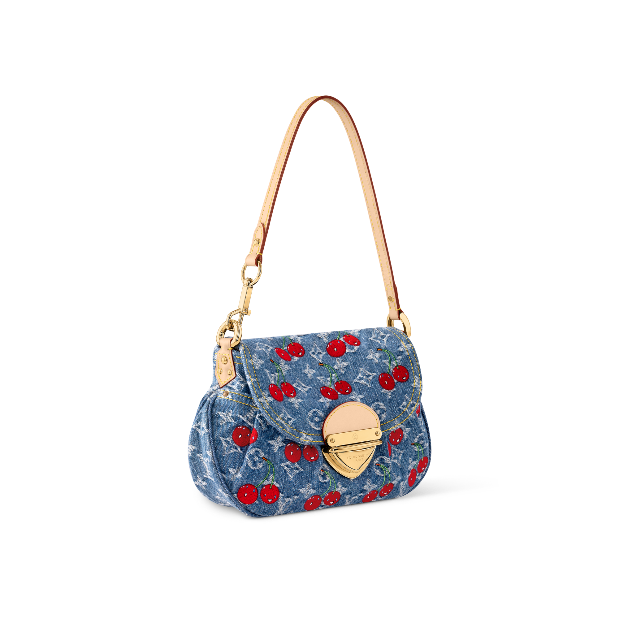 Túi Sunset LV x TM Monogram Denim in Túi và Phụ kiện bằng da