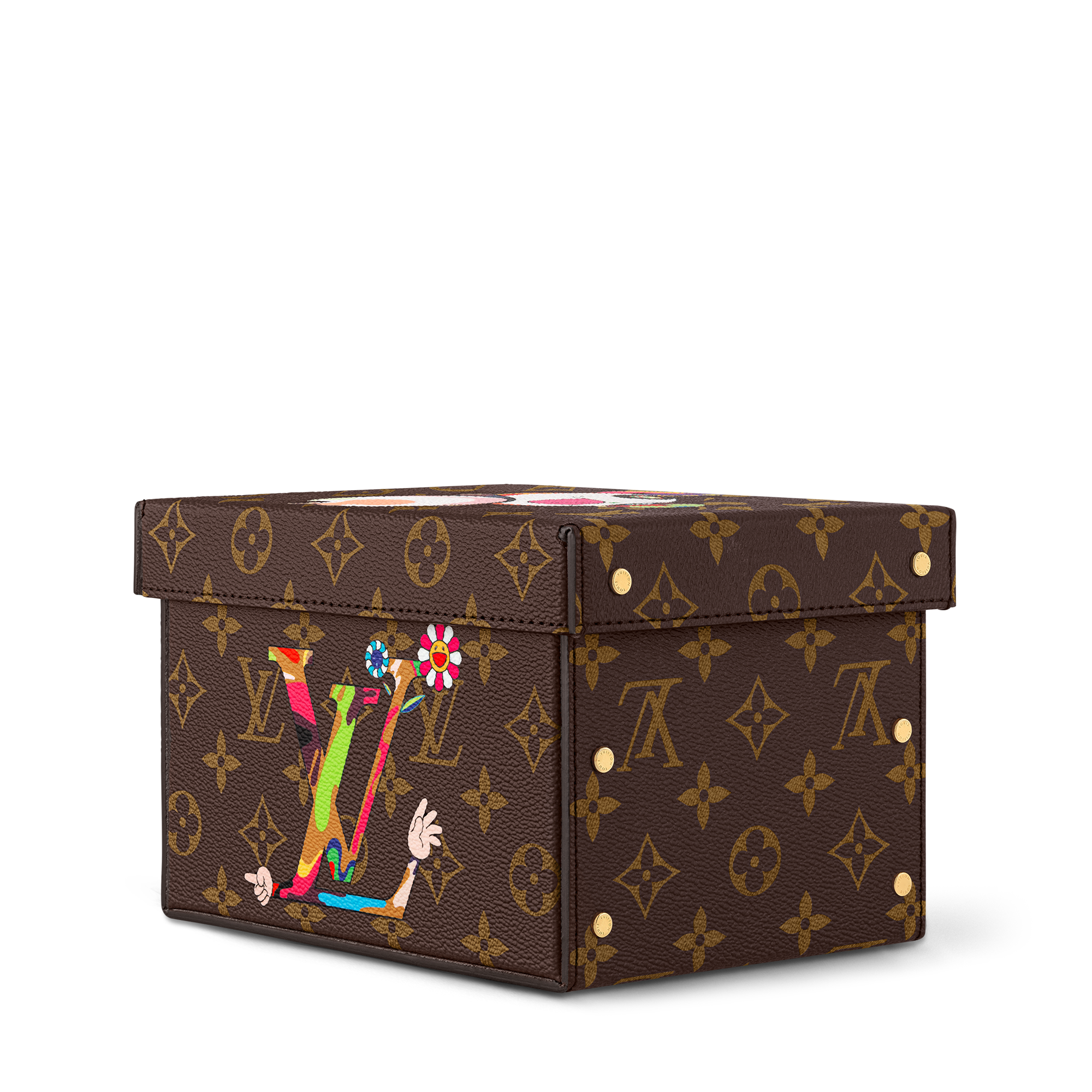Hộp Superflat Characters LV x TM  in Rương, Phụ kiện du lịch và Trang trí nội thất