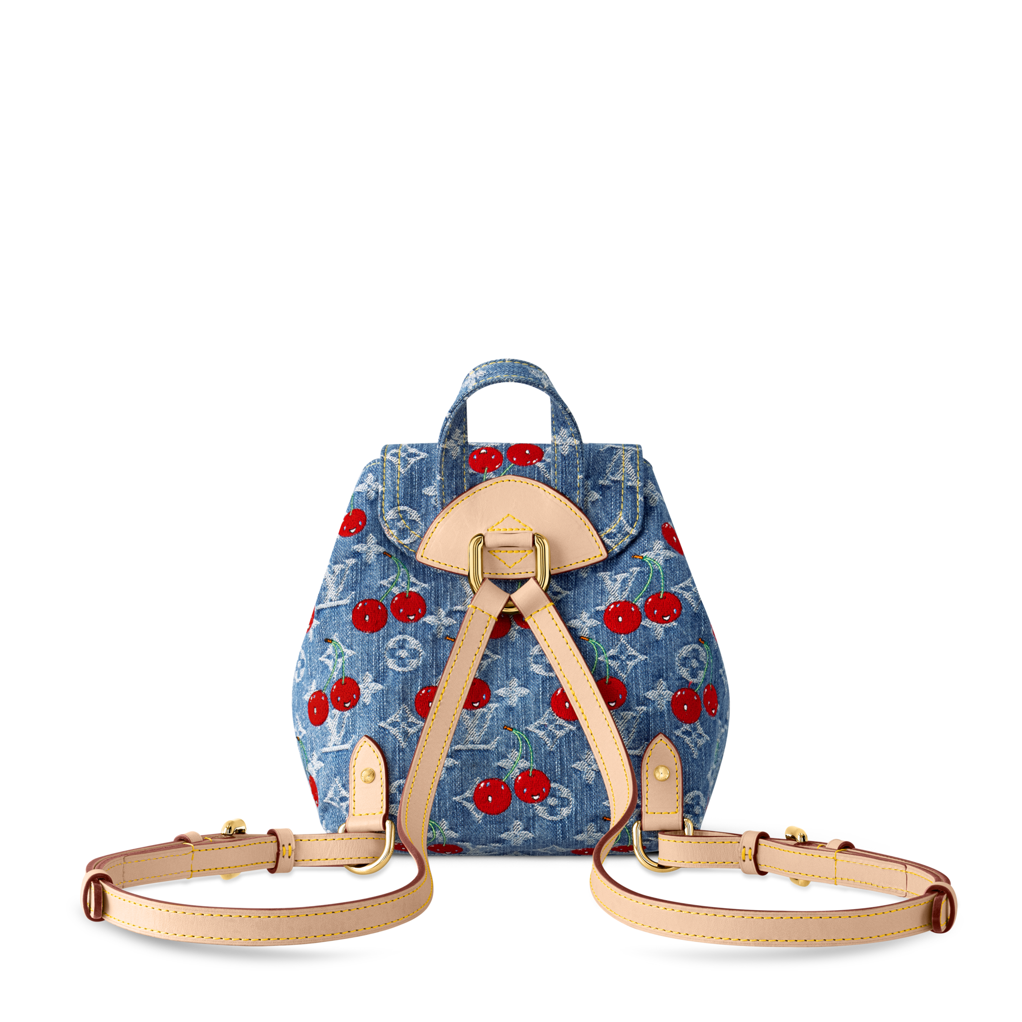 Ba Lô Venice NM LV x TM Monogram Denim in Túi và Phụ kiện bằng da