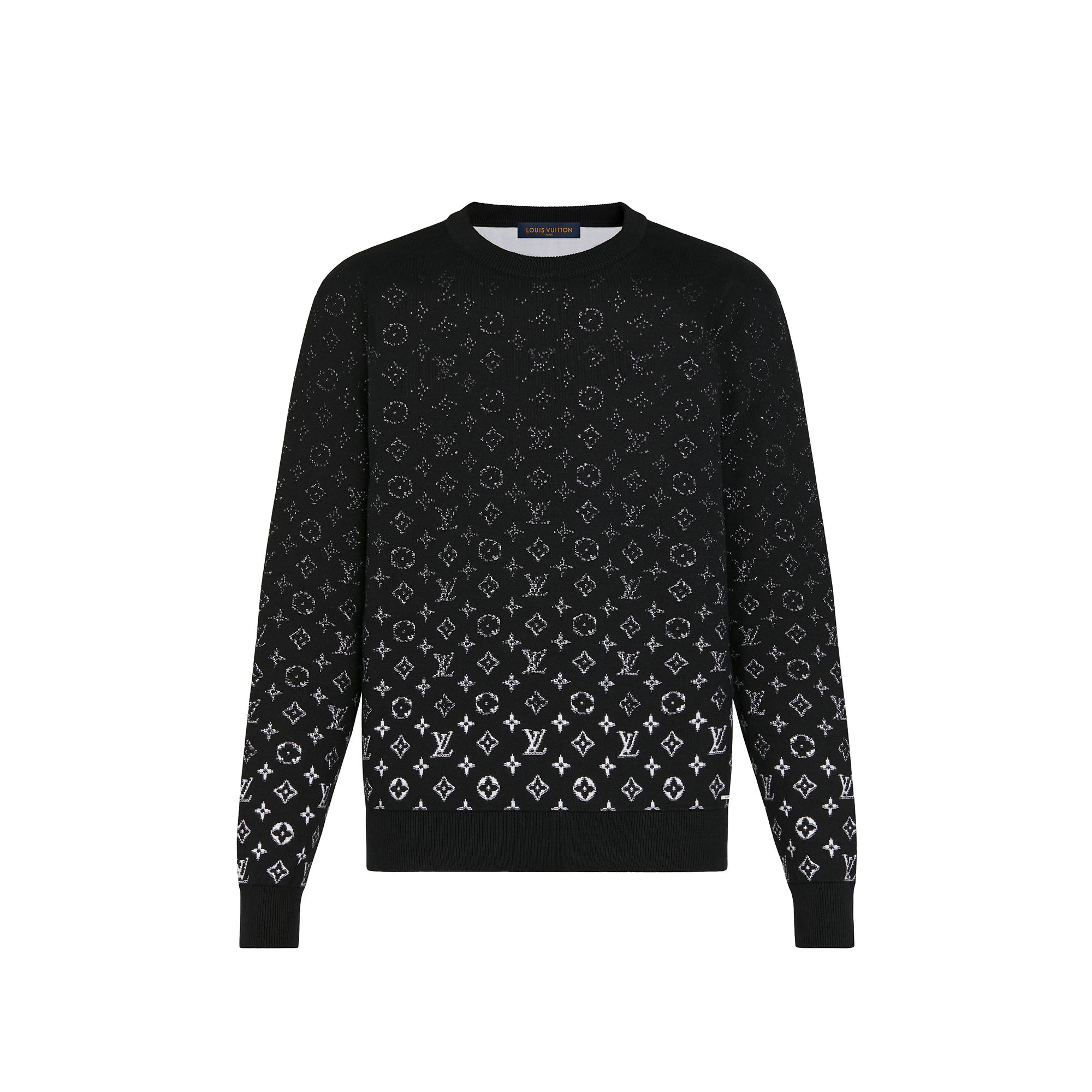 Áo Dệt Kim LVSE Họa Tiết Monogram Gradient  in Đồ Nam