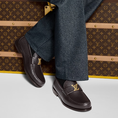 Giày Lười Major in Đồ Nam's Giày Giày lười và Giày Moccasin collections by Louis Vuitton (Thu phóng sản phẩm)