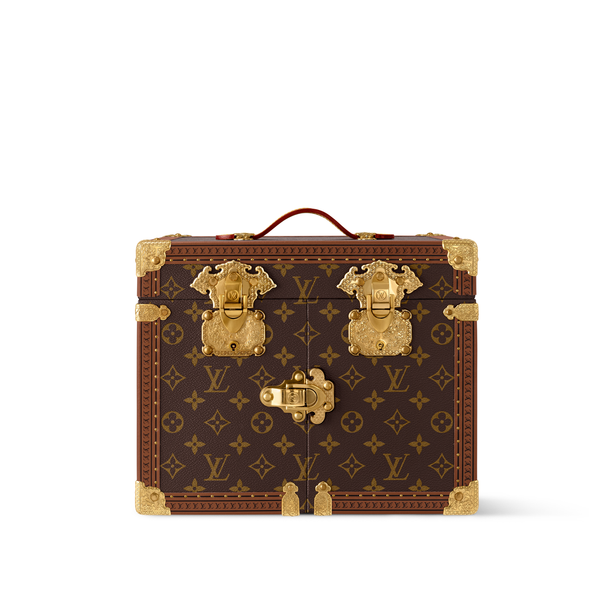 Rương Malle Cérémonie Matcha Monogram in Rương, Phụ kiện du lịch và Trang trí nội thất