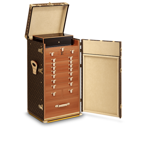 Rương Cigar Monogram in Đồ Nam's Du lịch Make it yours collections by Louis Vuitton (Thu phóng sản phẩm)