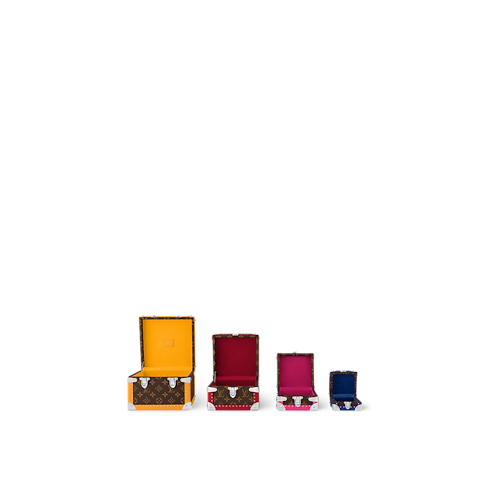 Bộ Rương Malle Pyramide Monogram Macassar in Rương, Phụ kiện du lịch và Trang trí nội thất's Rương & Hộp đựng Hộp đựng collections by Louis Vuitton (Thu phóng sản phẩm)