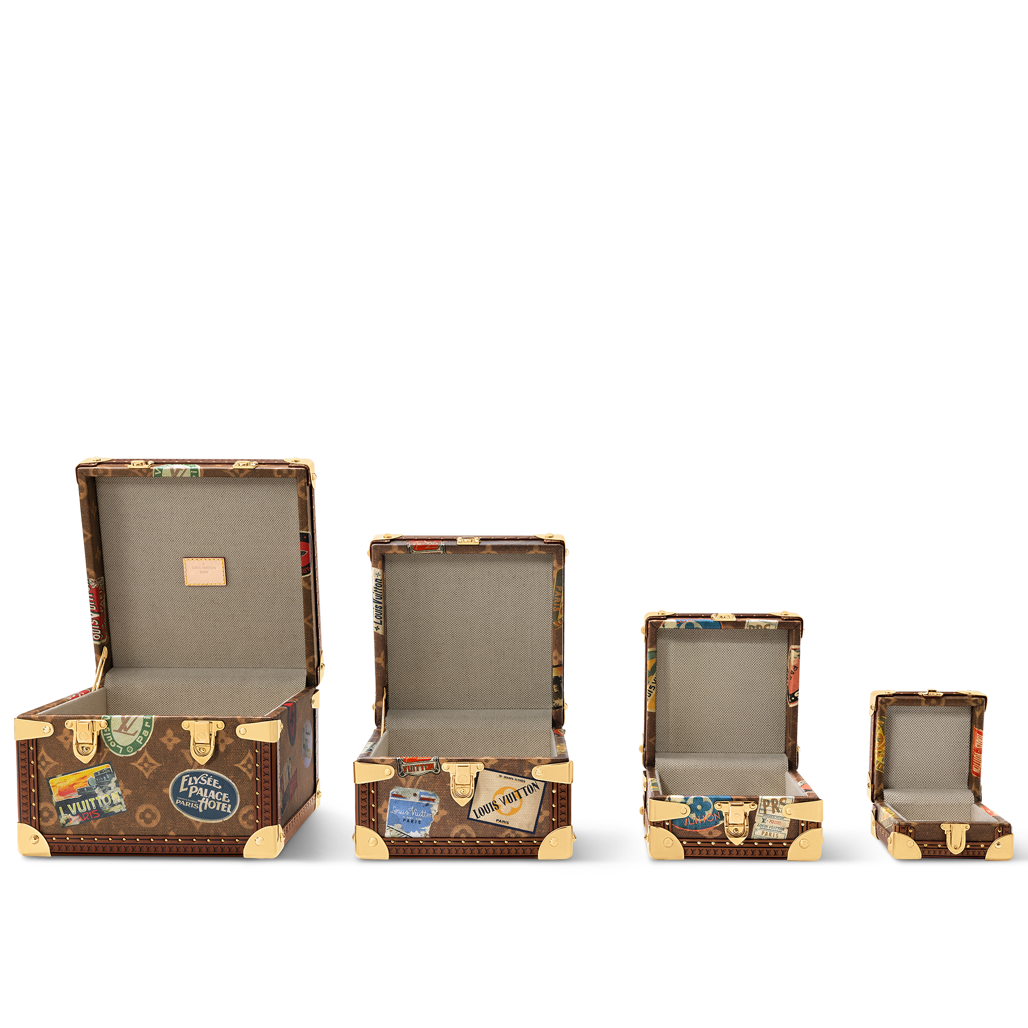 Rương Malle Pyramide Các loại Monogram Canvas khác in Rương, Phụ kiện du lịch và Trang trí nội thất
