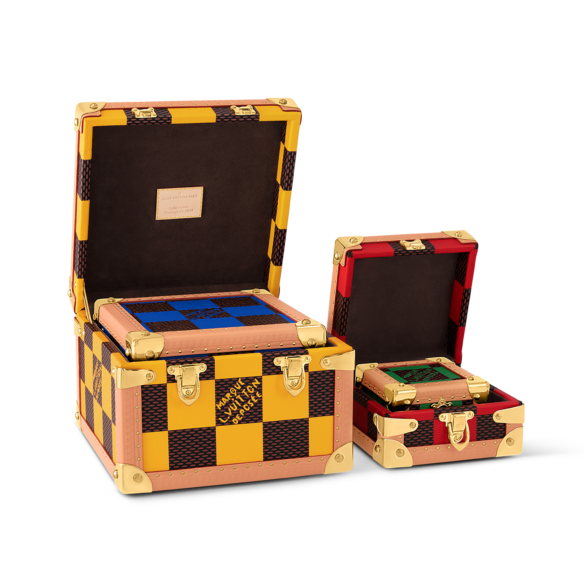 Rương Malle Pyramide Damier Damier Other in Les Extraordinaires