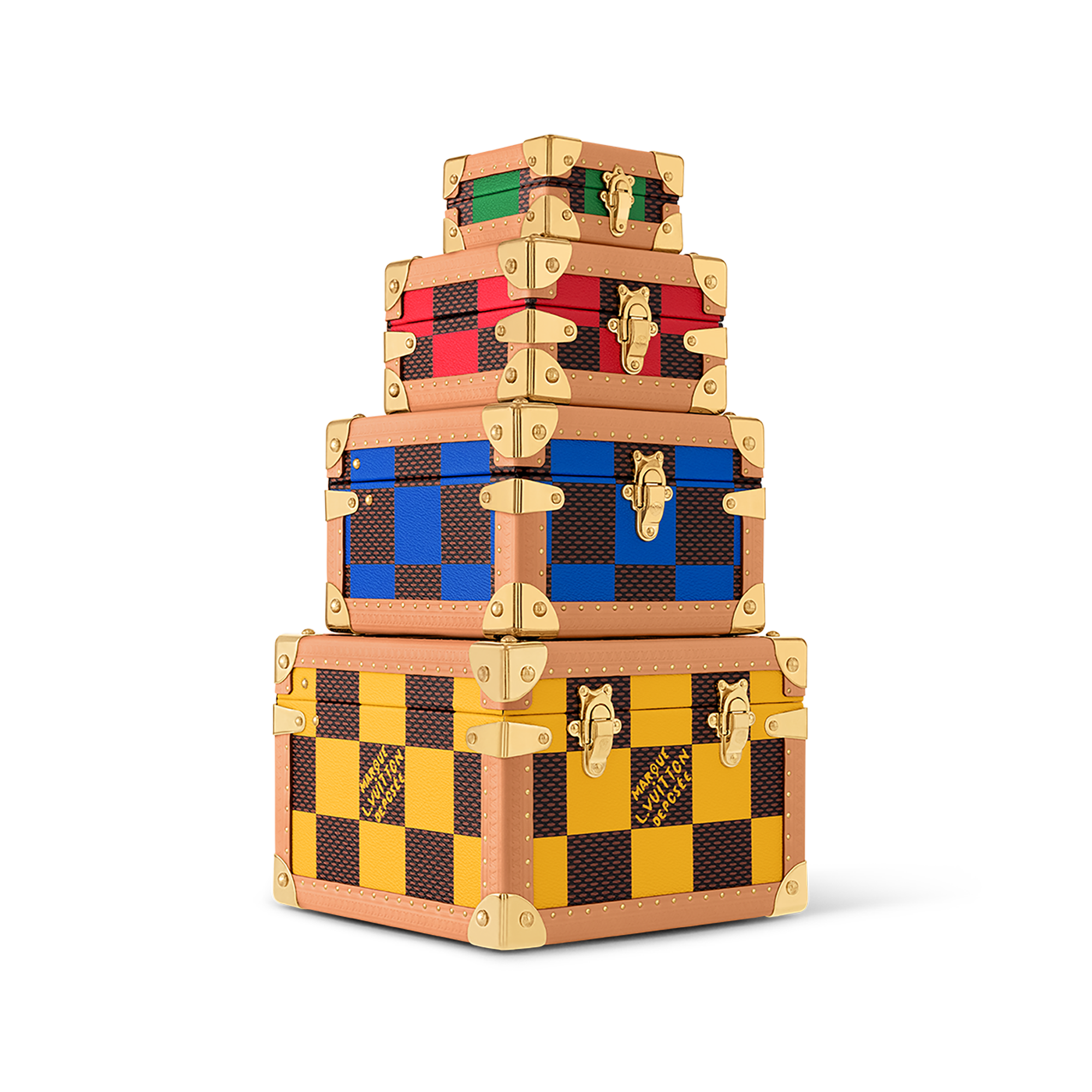 Rương Malle Pyramide Damier Damier Other in Les Extraordinaires