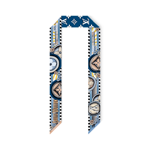 Khăn Lụa Malles Merveilleuses Remix BB . in Đồ Nữ's Phụ kiện Khăn lụa collections by Louis Vuitton (Thu phóng sản phẩm)