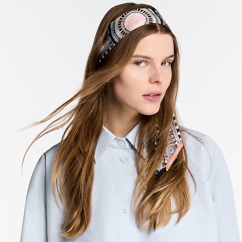 Khăn Lụa Malles Merveilleuses Remix BB . in Đồ Nữ's Phụ kiện Khăn lụa collections by Louis Vuitton (Thu phóng sản phẩm)