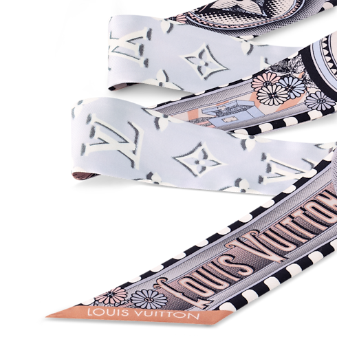 Khăn Lụa Malles Merveilleuses Remix BB . in Đồ Nữ's Phụ kiện Khăn lụa collections by Louis Vuitton (Thu phóng sản phẩm)